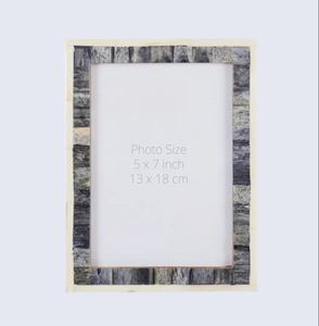 กรอบรูปไม้ฝังกระดูก งานฝีมือทำมือ กรอบตกแต่ง - Product Image 3