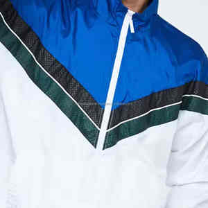 Alta calidad 2025 entrenamiento Jogging Wear 100% chándales de nailon para hombres chaqueta con capucha pantalones chándal hombres traje de viento conjunto - Product Image 6