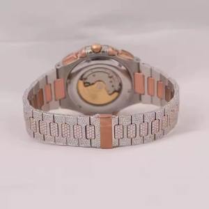 Reloj de Lujo para Hombre Vvs1 Estilo Hip Hop con Incrustaciones de Moissanita, el Más Vendido, Precio al por Mayor y Envío Gratis - Product Image 3