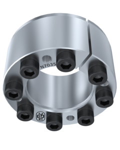 Mécanisme de verrouillage industriel robuste en acier NMTG N7035 avec diamètre de trou de 20 à 38 mm pour machines et équipements - Product Image 2