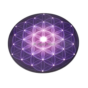 Tableau de pendule de radiesthésie imprimé noir avec semaine | Tableau de pendule radiesthésie Divination | Planche de divination en bois pour l'artisanat de sorcière - Product Image 3