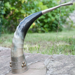 Producto Hecho a Mano de Cuerno de Búfalo 100% Ecológico de Primera Calidad para Beber, Estilo Vikingo - Product Image 5