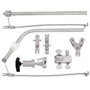 Surgical Leyla Retractor Set with Highly Flexible 360 Adjustable Arms and Manual Table Fixation Clamp for Brain <b>Neurosurgery</b> - Product Image 1