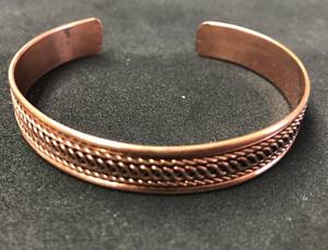 Pure <b>Copper</b> Twisted Wire Cuff <b>Bracelet</b> adjustable Each Handcrafted Solid <b>Copper</b> Cuff <b>Bracelet</b> Minimalist Open Bangle Jewelry - Product Image 2