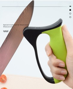 Manual <b>Knife</b> <b>Sharpener</b> Stone Sharpening Tool Kitchen Outdoor Blade Care Outdoor Edge Carbide <b>Knife</b> <b>Sharpener</b> - Product Image 3