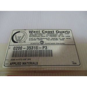 AMAT 0200-35316-P3 Dome Quartz 4.69" DPS 417400 - Equipo y Piezas de Semiconductores de Confianza de Global Legacy - Product Image 5