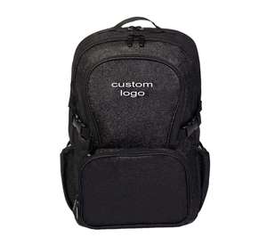 Mochila Deportiva ZYDAR SPORTS Azul de PU con Múltiples Bolsillos y Detalles Negros, Capacidad de 30-40L, para Uso Diario, Ideal para Grupos Deportivos - Product Image 2