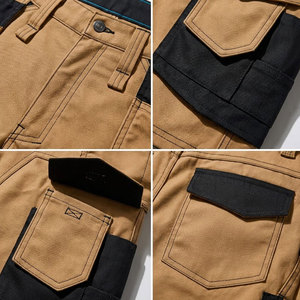Pantalones Cortos Cargo de Diseño Nuevo, Certificados, Impermeables, Antiestáticos, de Tela de Algodón, con Patrón Sólido, de Secado Rápido, para Hombre - Product Image 6