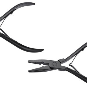 Pince professionnelle en acier inoxydable pour extensions de cheveux, outils pour extensions de cheveux à micro-anneaux, fabrication de précision - Product Image 4