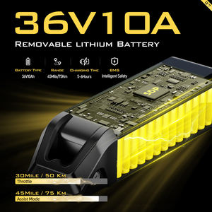 Vélo de montagne électrique Unibike US Stock Wholesale 7 vitesses, vélo de banlieue, livraison gratuite - Product Image 2