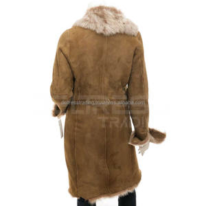 Abrigo Largo de Borreguito Transpirable para Mujer y Blazer, Precio al por Mayor Premium, Chaquetas de Mujer, Abrigos de Borreguito - Product Image 5