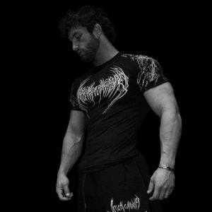 3D Digital Printing Slim Fit Sports Tight Unisex Fitness Cycling Short-sleeved Breathable <b>Compression</b> T-<b>shirt</b> - Product Image 3