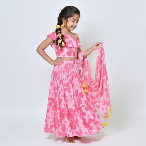 Lehenga Choli de Diseño Premium para Niñas, Vestido de Boda Bordado para Festivales, Disponible a un Precio Razonable - Product Image 1