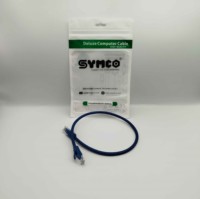 Cable de Conexión Ethernet Cat6 RJ45 SYMCO, Longitud: 0.5 Metros, Cable de Red LAN de Alta Velocidad UTP, Cable de Conexión a Internet Gigabit 1000Mbps