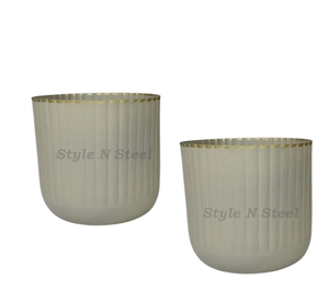 Decor Planter Iron Powder Coated Durable Multi-Purpose Indoor Planter with Drainage - Product Image 1