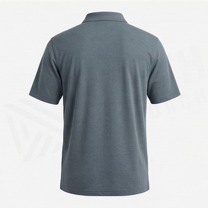 เสื้อโปโลชาย ผ้าฝ้าย แห้งเร็ว ระบายอากาศได้ดี ไซส์ใหญ่ ทรงพอดีตัว ดีไซน์เรียบง่าย เสื้อกอล์ฟ เสื้อฤดูร้อน สีสันปรับแต่งได้ ชุดกีฬา - Product Image 2