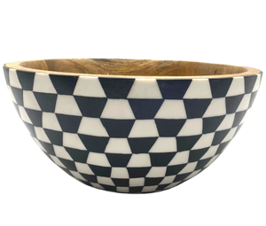 Luxury Enamel Print <b>Bowl</b> For Wedding Party Home Kitchen Use Eco-Friendly Wooden <b>Bowl</b> Salad Soup Serving Custom Food Serve <b>Bowl</b> - Product Image 1