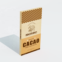 Boîte d'emballage personnalisée de luxe en carton organique avec dorure à chaud, finition mate et gaufrage pour chocolat et brillant à lèvres