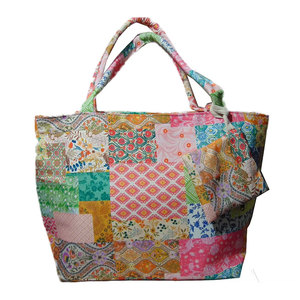 High Quality Cotton Digital Print Assorted Canvas <b>Beach</b> <b>Bag</b> Multi Color Pattern <b>Zip</b> Pouch Reusable <b>Large</b> Capacity Shopping Tote - Product Image 1