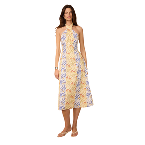 Printed Cotton Midi Dress for Women Everyday Wear - Product Image 1