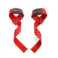 Correas de Levantamiento de Pesas Impresas en 3D, Servicio OEM, Cinta de Algodón Reforzada y Cosida, Protector de Palma Ligero y Ajustable, Suave