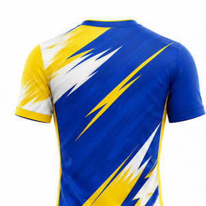 Maillot et Short de Football d'Été Sublimés Professionnels – Qualité Supérieure pour le Championnat, Séchage Rapide, 100% Polyester, Personnalisable - Product Image 3