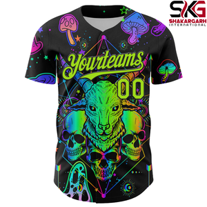 Custom <b>Paisley</b> Baseball Jersey Full Print Short Sleeve Team Name Player Number Unisex Sport <b>Shirt</b> - Product Image 3