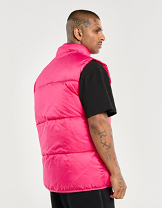 <b>Men's</b> Sleeveless Color Blocking Gilet <b>Winter</b> Detachable Padded Cotton Down Puffer Vest <b>Jacket</b> for <b>Men</b> - Product Image 4