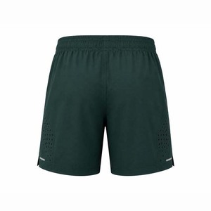 <b>Men</b> Solid Color Board <b>Shorts</b> Quick Dry Drawstring Waist Mid Length With Pockets Casual Swimwear <b>Green</b> - Product Image 5