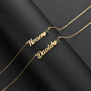 Nuove Collane con Ciondolo Personalizzato alla Moda in Acciaio Inossidabile Placcato Oro, Gioielli Impermeabili per Donne e Ragazze - Product Image 6