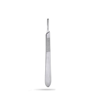 100 lames Dermablade emballées individuellement + 1 couteau scalpel en acier à haute teneur en carbone, stériles, à usage unique, tranchantes, chirurgicales - Product Image 3