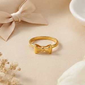 Anillo Geométrico de Moda para Mujer, Acero Inoxidable 304, Resistente al Agua, Antideslustre, Hipoalergénico, Anillos de Diseño - Product Image 4