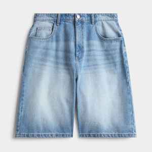 Shorts en jean vintage coupe ample taille mi-haute, design original américain personnalisé, été OEM/ODM - Product Image 3