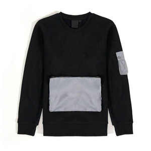 เสื้อสเวตเชิ้ตคอกลมทรงโอเวอร์ไซส์สำหรับผู้ชาย ผลิตจากผ้าฝ้ายออร์แกนิค 100% แบบถัก  ลายพิมพ์สกรีนทั่วตัว  เป็นมิตรต่อสิ่งแวดล้อม สไตล์ลำลอง ปี 2026 ขายส่ง - Product Image 6
