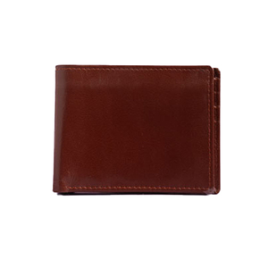 Portefeuille pour homme en cuir véritable de qualité supérieure, porte-cartes RFID, portefeuille court à double pliage, élégant et durable, vente en gros - Product Image 1