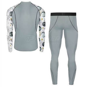 Conjunto Deportivo Rashguard para Hombre, Ropa Deportiva Flexible para Entrenamiento y Ejercicio - Product Image 2