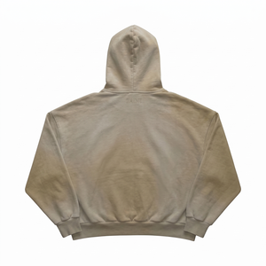 Sudadera con Capucha para Hombre, 350 Gramos, Felpa de Algodón Premium, Lavado Ácido, Color Beige Vintage, Ecológica, Personalizable para Impresión DTG, Serigrafía y Bordado - Product Image 2