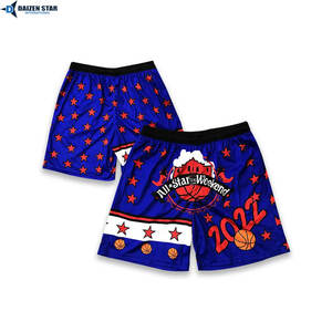 Shorts de bain de qualité supérieure, impression personnalisée, vêtements de plage, 100% polyester, séchage rapide, écologiques - Product Image 3