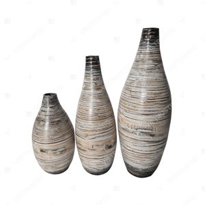 Vietrustic Flower Vase Decor Holder Lacquer <b>Bamboo</b> <b>Table</b> and Floor Vase For Centerpiece - Product Image 3