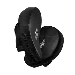 The Royal Boxing Eco-Friendly Focus Pads Curved Leather PU <b>Head</b> Guard BOXSB for Sanda Boxing Muay Thai Taekwondo <b>Training</b> - Product Image 3