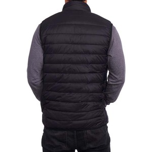 Chaleco Acolchado de Invierno con Cuello Alto, Impermeable y Transpirable, con Logotipo Frontal Personalizable, Talla y Diseño a Medida, Chaqueta Casual para Hombre - Product Image 2