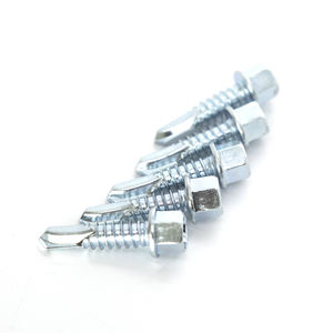 Vis auto-perceuses à tête hexagonale PDC en acier au carbone galvanisé/zinc/phosphate, métrique/pouce, classe 8, fixations de toiture, OEM - Product Image 6