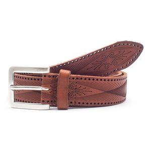 Cinturones de Cuero de Fabricación Personalizada con Hebilla de Metal, Cinturón de Hombre Duradero y Ligero de Estilo Europeo, Cinturones Formales a la Moda - Product Image 1