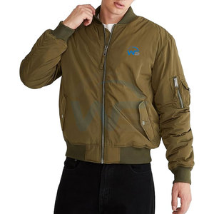 Wholesale Price Classic Design Stand Winter Bomber <b>Jacket</b> Eco-Friendly Breathable <b>Fleece</b> <b>Lining</b> Comfortable Fit Perfect for - Product Image 2