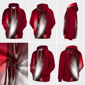 Sudadera con Capucha Personalizada al por Mayor, Sudadera de Manga Larga con Bolsillo Tipo Canguro - Product Image 4