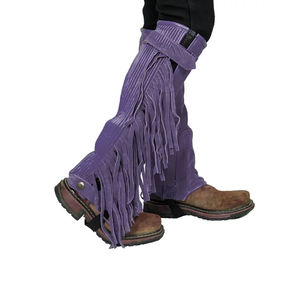 Vente directe usine : Demi-guêtres d'équitation en cuir de vachette, couleurs personnalisées, confortables et élégantes, pour l'équitation - Product Image 3