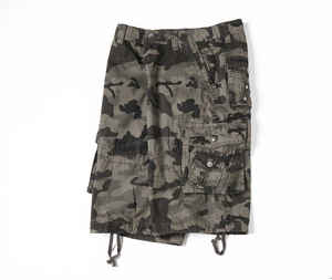 Shorts cargo pour hommes à taille élastique, de haute qualité, solides, personnalisés, six poches, shorts de sport décontractés pour hommes - Product Image 6