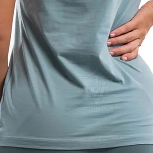 Camiseta de Yoga Ajustada para Mujer, Ropa Deportiva de Secado Rápido para Entrenamiento en Gimnasio, Ejercicio y Actividades de Running, Camiseta de Yoga de Alto Rendimiento para Mujer - Product Image 5