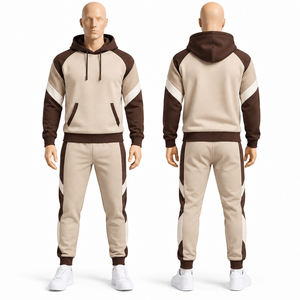 Conjunto Deportivo para Hombre de Dos Piezas con Sudadera con Capucha y Pantalones Deportivos, Ideal para Entrenamiento al Aire Libre y Jogging - Product Image 6