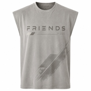 Ropa deportiva para hombre de alta calidad, camiseta sin mangas de secado rápido y transpirable, tejido ligero y ecológico. - Product Image 1